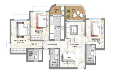 Purva Somerset House ground floor plan
